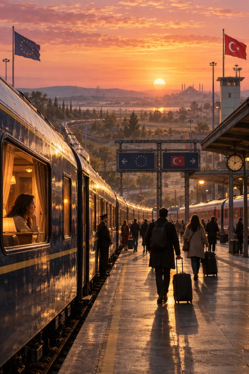 Paris-Istanbul en train : 3 jours, 4 nuits et une rupture de charge à Kapıkule