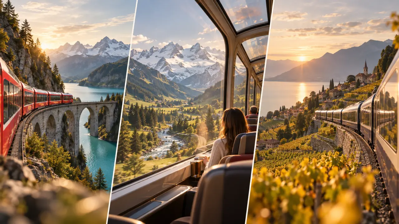 3 trains panoramiques suisses à choisir selon vos paysages et votre temps