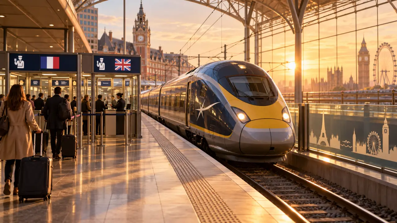 Lille Londres en train : 1 h 21 en direct, avec des contrôles à prévoir