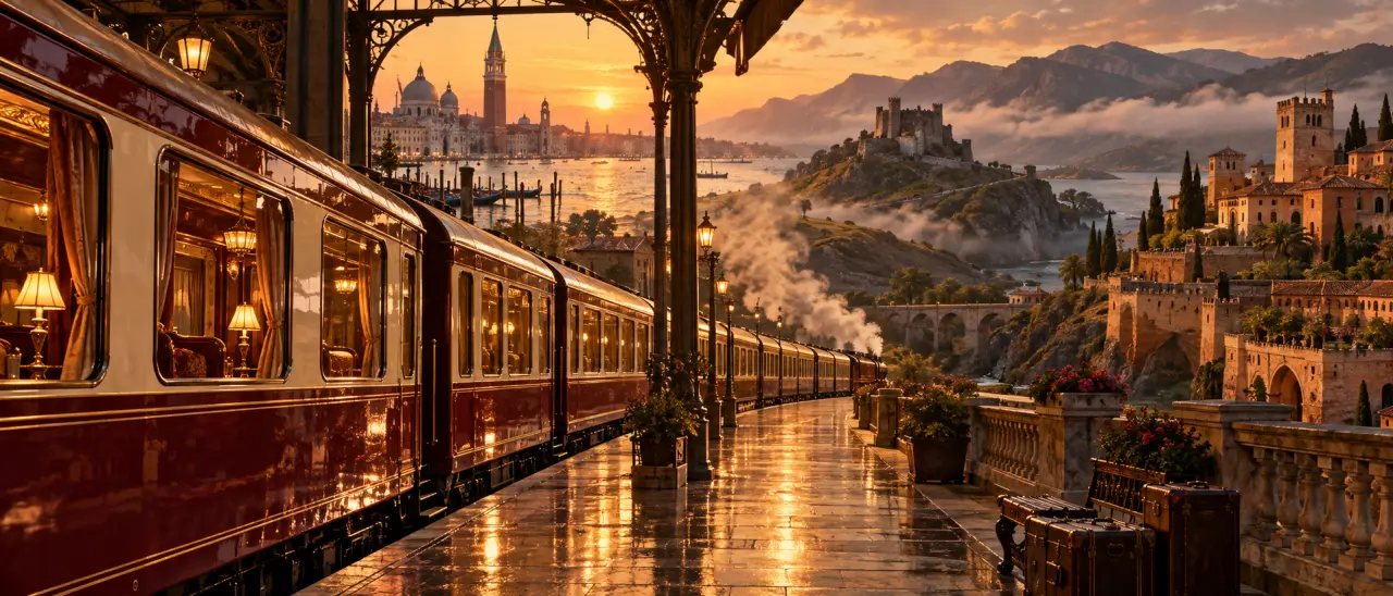 Train de luxe en Europe : mythe de Paris-Venise, immersion écossaise ou découverte de l’Espagne ?